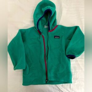 Patagonia girl 3t micro D-snap sweatshirt